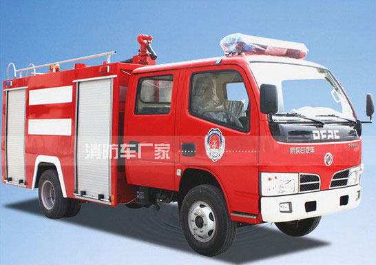 3吨东风福瑞卡水罐消防车价格