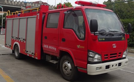 WHG5070GXFSG20/A水罐消防车图片 WHG5070GXFSG20/A水罐消防车图片