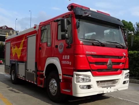 WHG5200GXFPM80泡沫消防车图片 WHG5200GXFPM80泡沫消防车图片