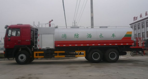 陕汽德龙新M3000后双桥20吨洒水车高清图片 陕汽德龙新M3000后双桥20吨洒水车高清图片