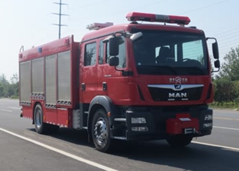 <b>德国曼压缩空气泡沫消防车――用水量少，灭火效率高！</b>