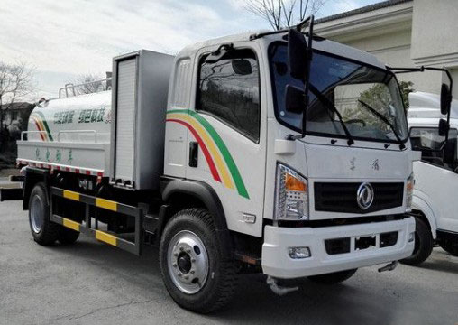小型洒水车价格及图片大全_东风纯电动小型洒水车