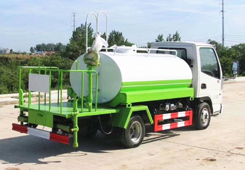 蓝牌洒水车型号及价格_国六3方凯马K1蓝牌汽油绿化洒水车厂家价格