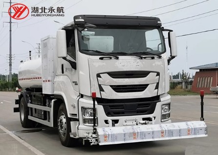 18吨庆铃纯电动路面清洗车图片 18吨庆铃纯电动路面清洗车图片