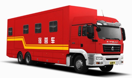 重汽汕德卡后八轮宿营车 重汽汕德卡后八轮宿营车