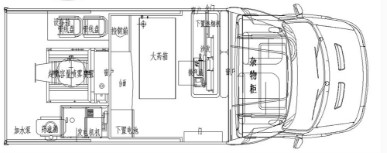 齊星牌南京依維柯消毒車結構圖片