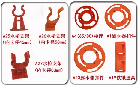 消防车器材夹具 消防车器材夹具