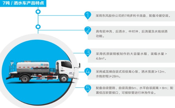 7吨中标环境公路养护洒水车 7吨中标环境公路养护洒水车