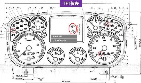 TFT仪表盘图片 TFT仪表盘图片