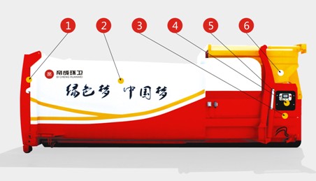压缩式垃圾箱 压缩式垃圾箱