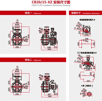 CB20/15-XZðװߴͼ