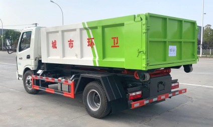 国六奥驰X2勾臂垃圾车 国六奥驰X2勾臂垃圾车
