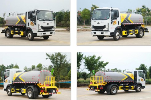 国六重汽豪曼5方洒水车 国六重汽豪曼5方洒水车