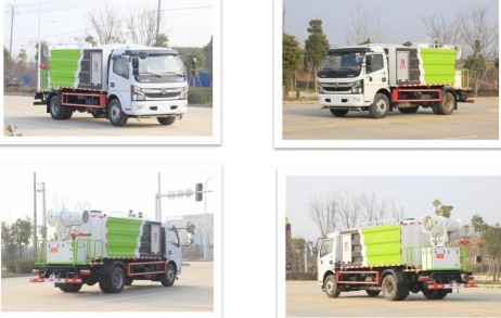 国六东风D7方罐抑尘车 国六东风D7方罐抑尘车