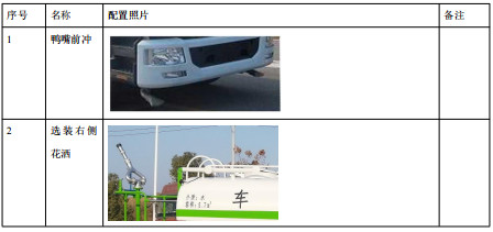 选装配置 选装配置