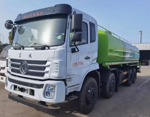 东风25方洒水车_东风D17前四后八洒水车_程力牌CL5310GPS6AQC型绿化喷洒车