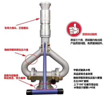 中联式轴承水枪 中联式轴承水枪