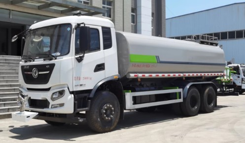 工程洒水车厂家_东风天锦后双桥22方洒水车