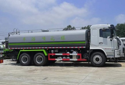 工程洒水车厂家_20方陕汽轩德X6后双桥洒水车